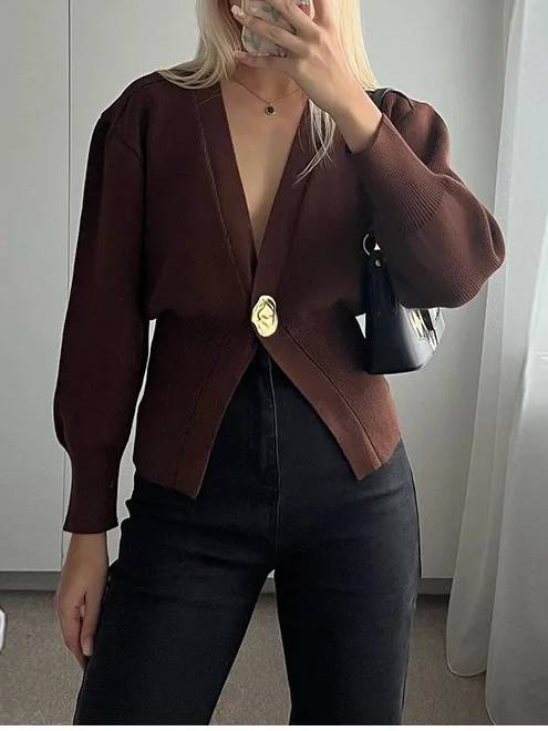 MODÉRA MODA | Vida Blusa de Botones Única