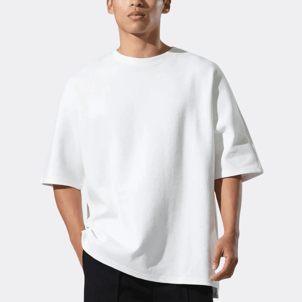 MM | Camiseta Oversized de Nube (230 GSM) Negro