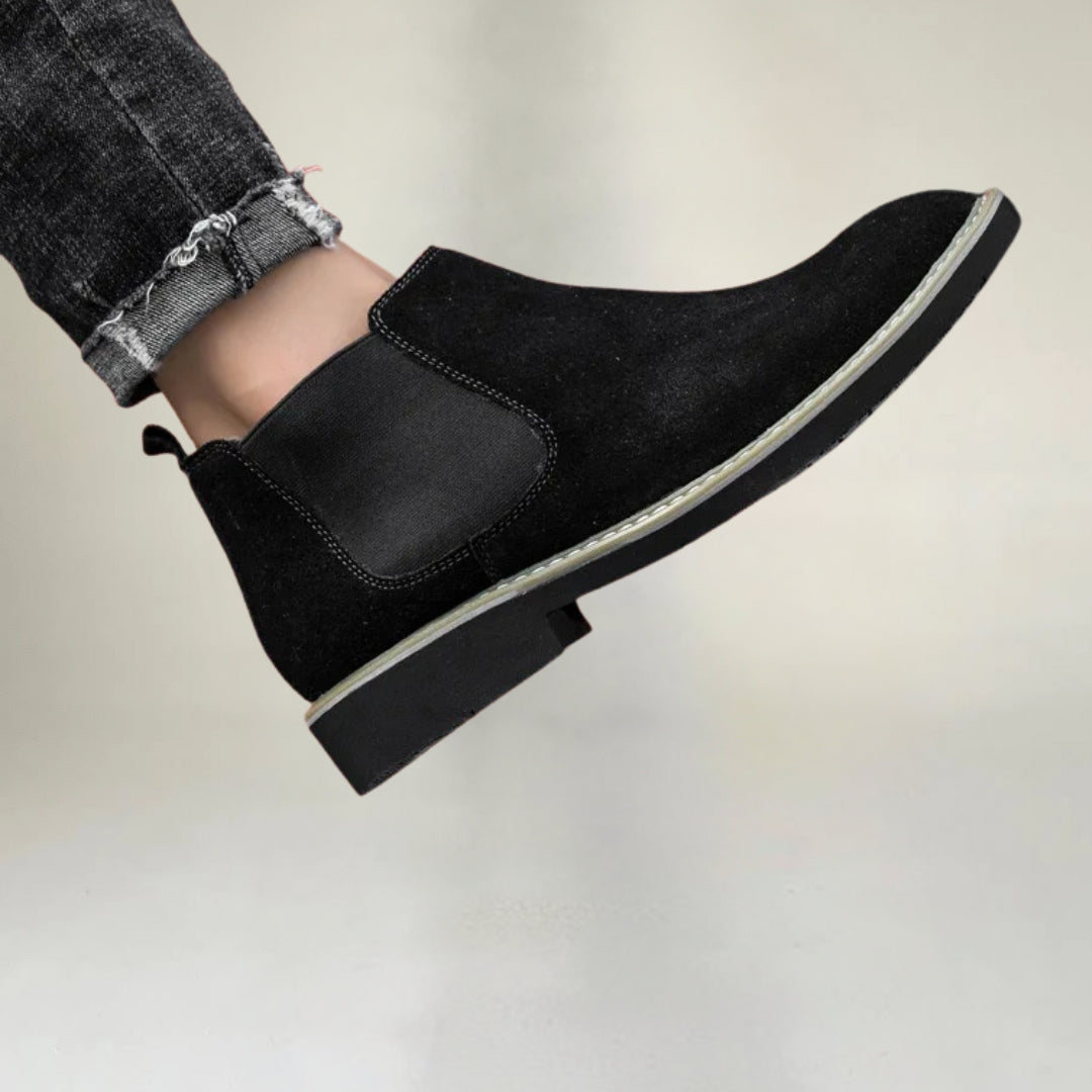 MM | Botas Slip-On de Ante Casual para Hombre