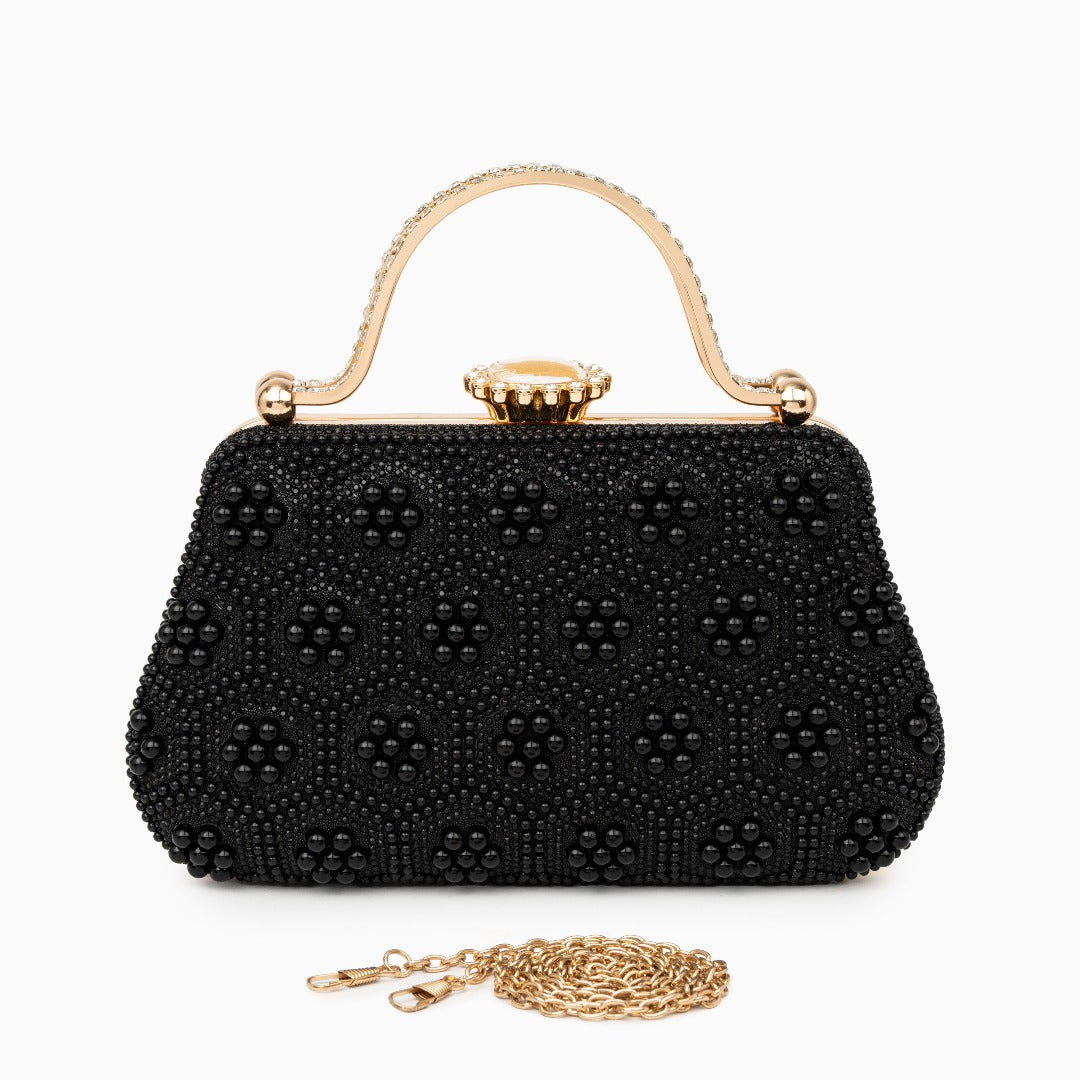 ODÉRA MODA | Clarabelle Pearl Clutch Bag