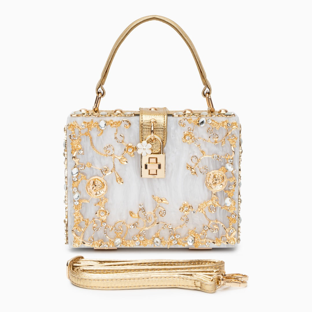 MODÉRA MODA | Élodie Acrylic Box Handbag