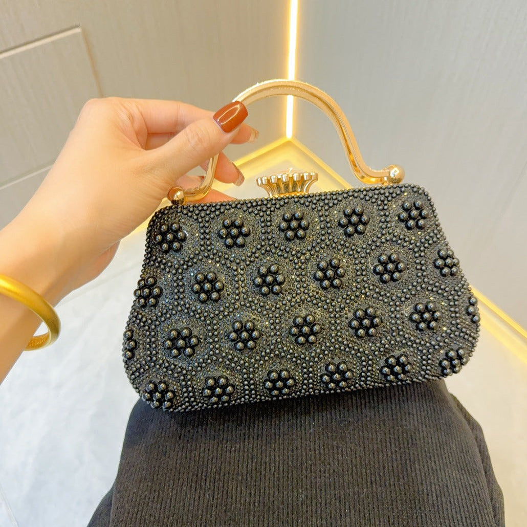ODÉRA MODA | Clarabelle Pearl Clutch Bag