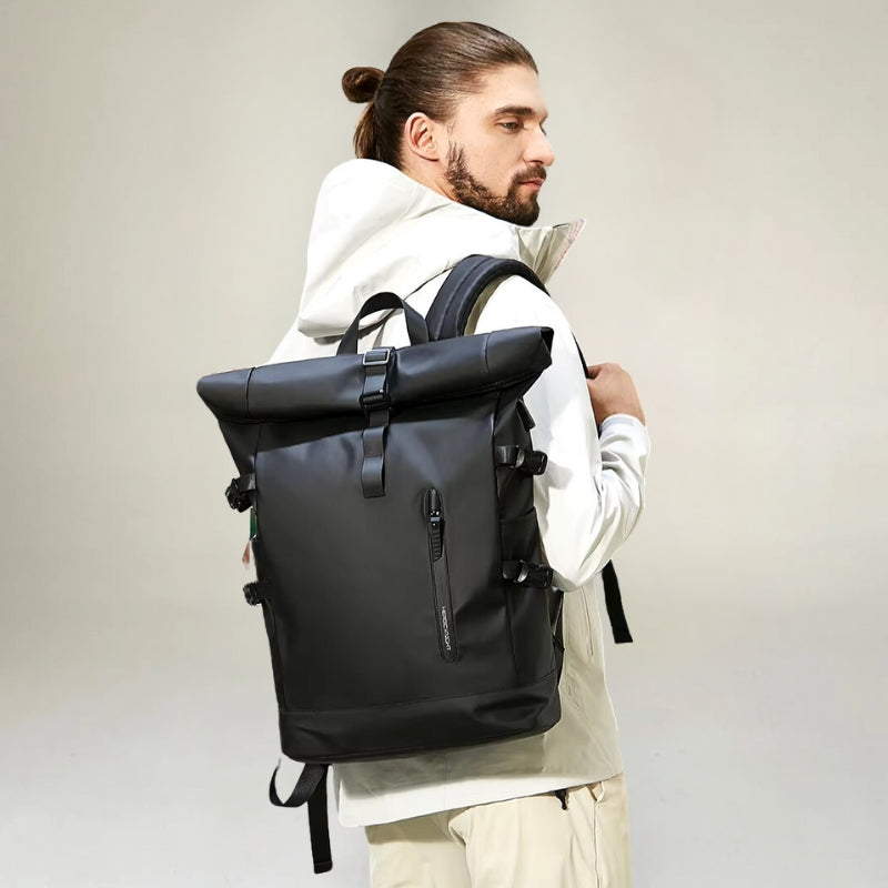 MM | Mochila de negocios USB para hombres práctica