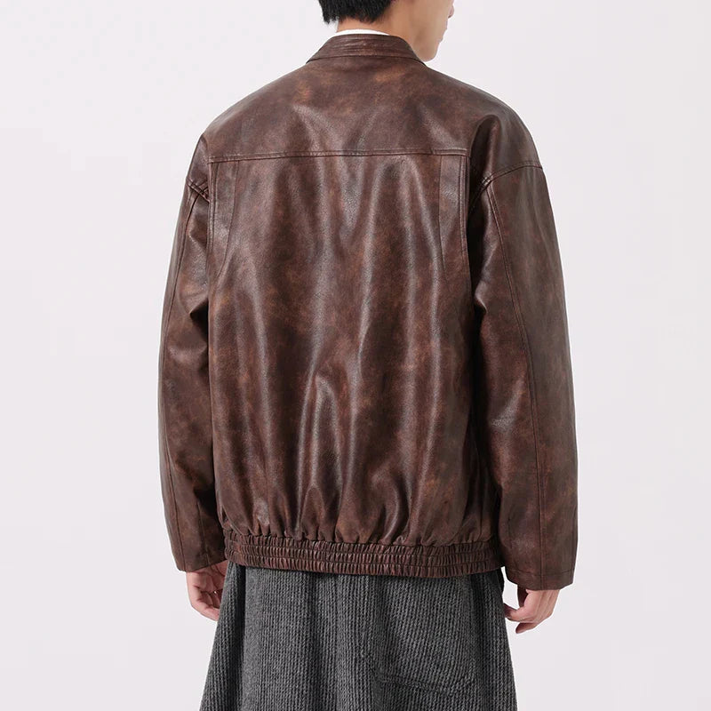 MODÉRA MODA | Chaqueta de Cuero Premium Miguel