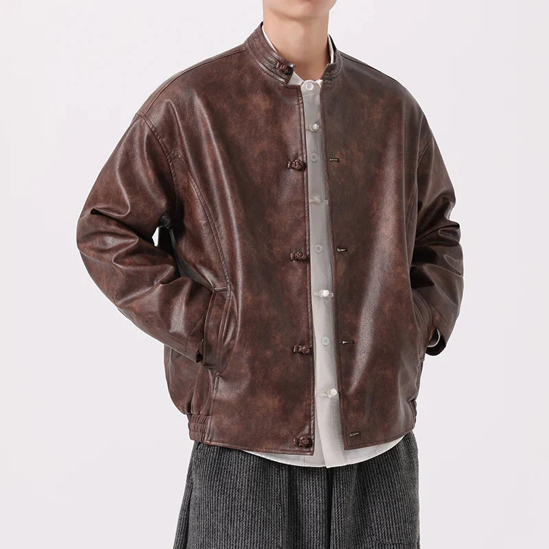 MODÉRA MODA | Chaqueta de Cuero Premium Miguel