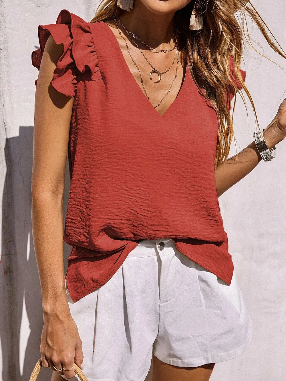 MODÉRA MODA | Christina Top con Volantes