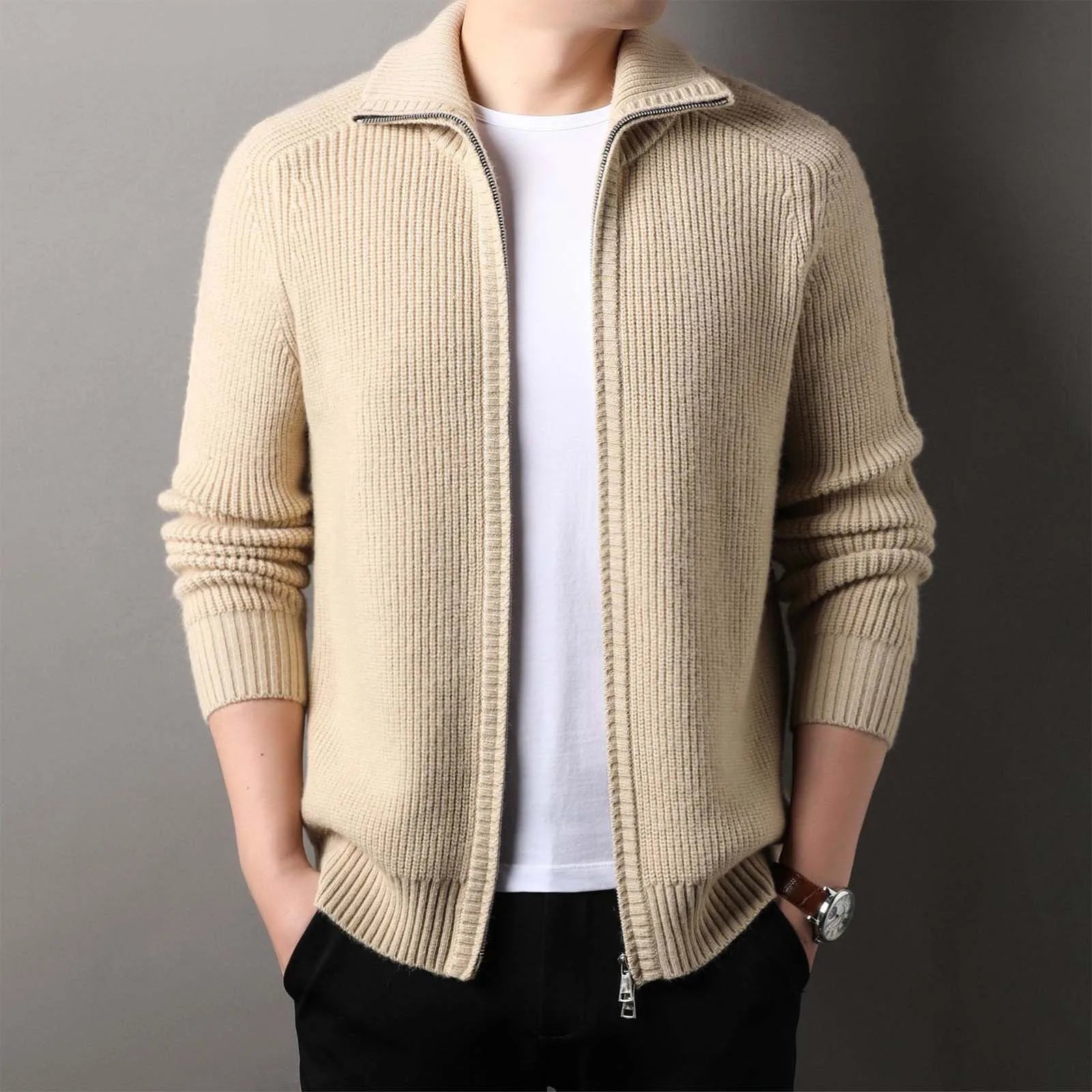 MM | Cardigan de Cachemira Windsor