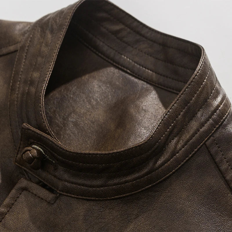MODÉRA MODA | Chaqueta de Cuero Premium Miguel