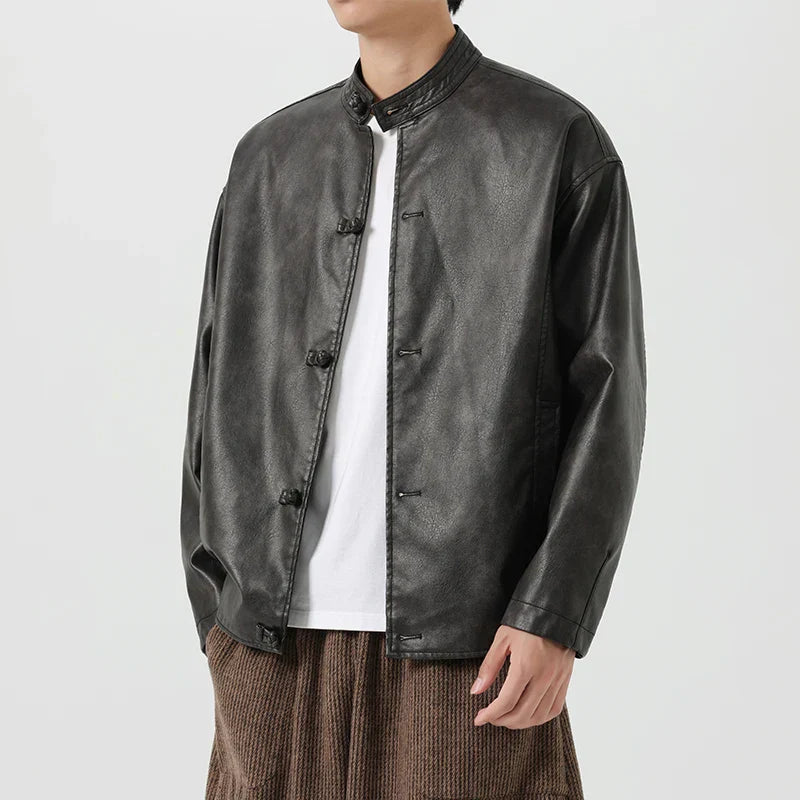 MODÉRA MODA | Chaqueta de Cuero Premium Miguel