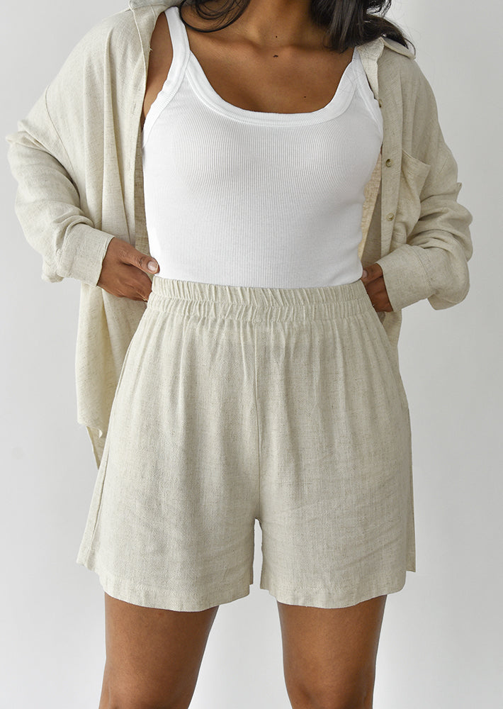 MODÉRA MODA | Isolina Shorts de lino