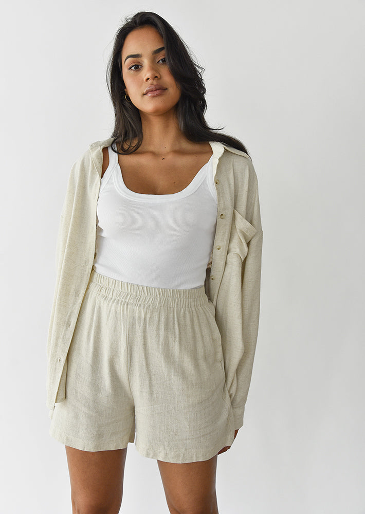 MODÉRA MODA | Isolina Shorts de lino