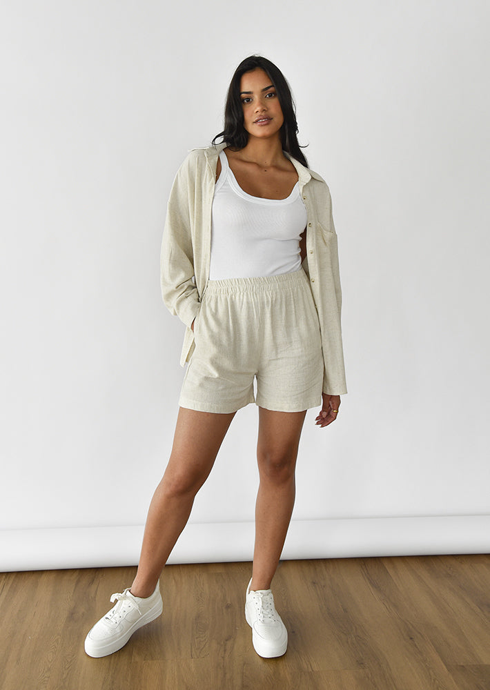 MODÉRA MODA | Isolina Shorts de lino