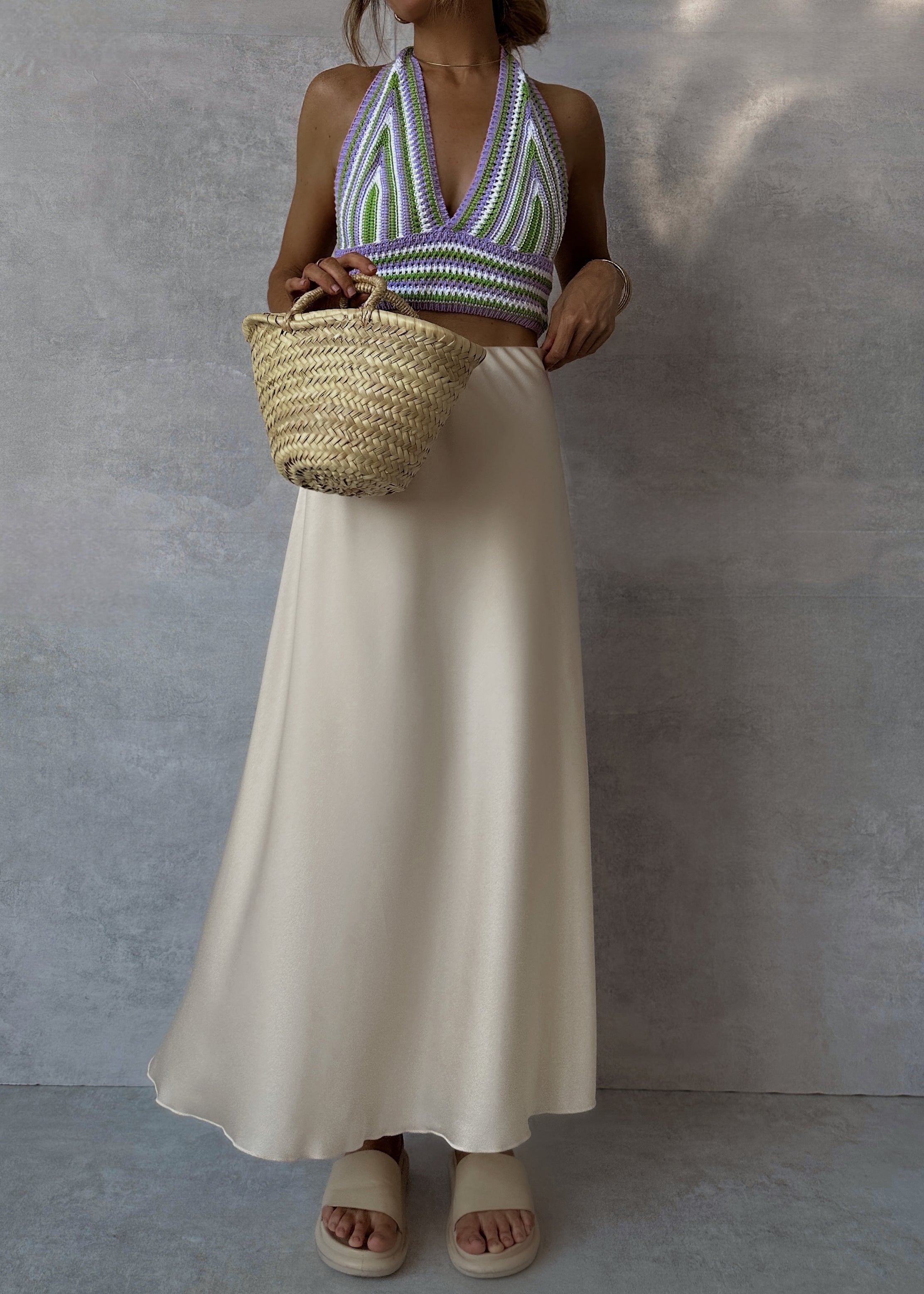 MODÉRA MODA | Alma Satin Skirt