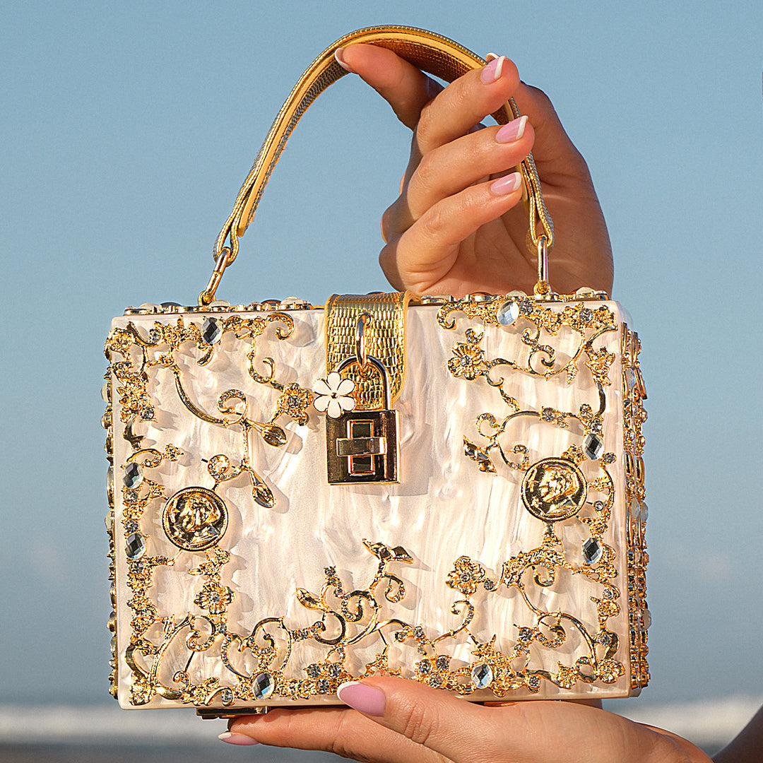 MODÉRA MODA | Élodie Acrylic Box Handbag