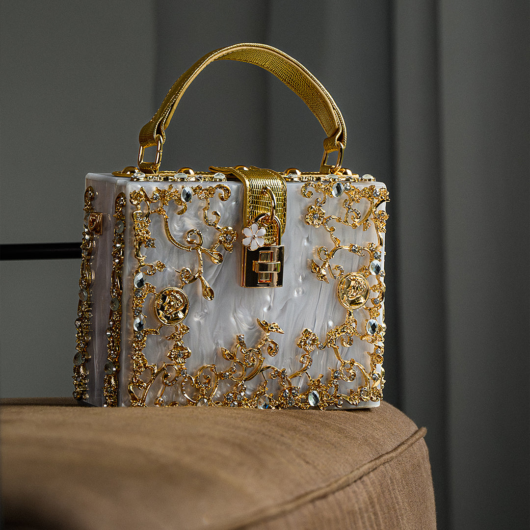 MODÉRA MODA | Élodie Acrylic Box Handbag