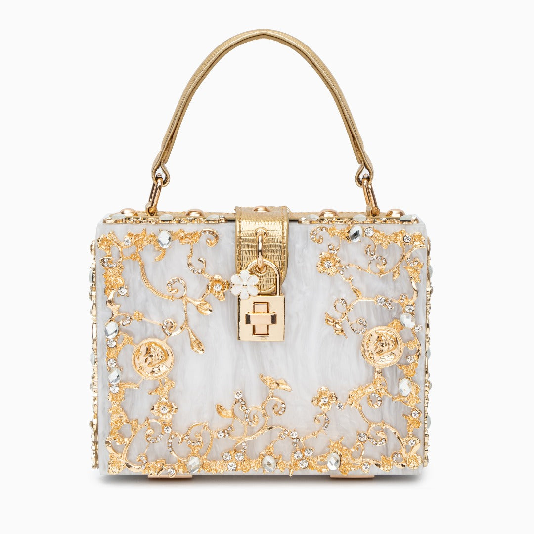 MODÉRA MODA | Élodie Acrylic Box Handbag