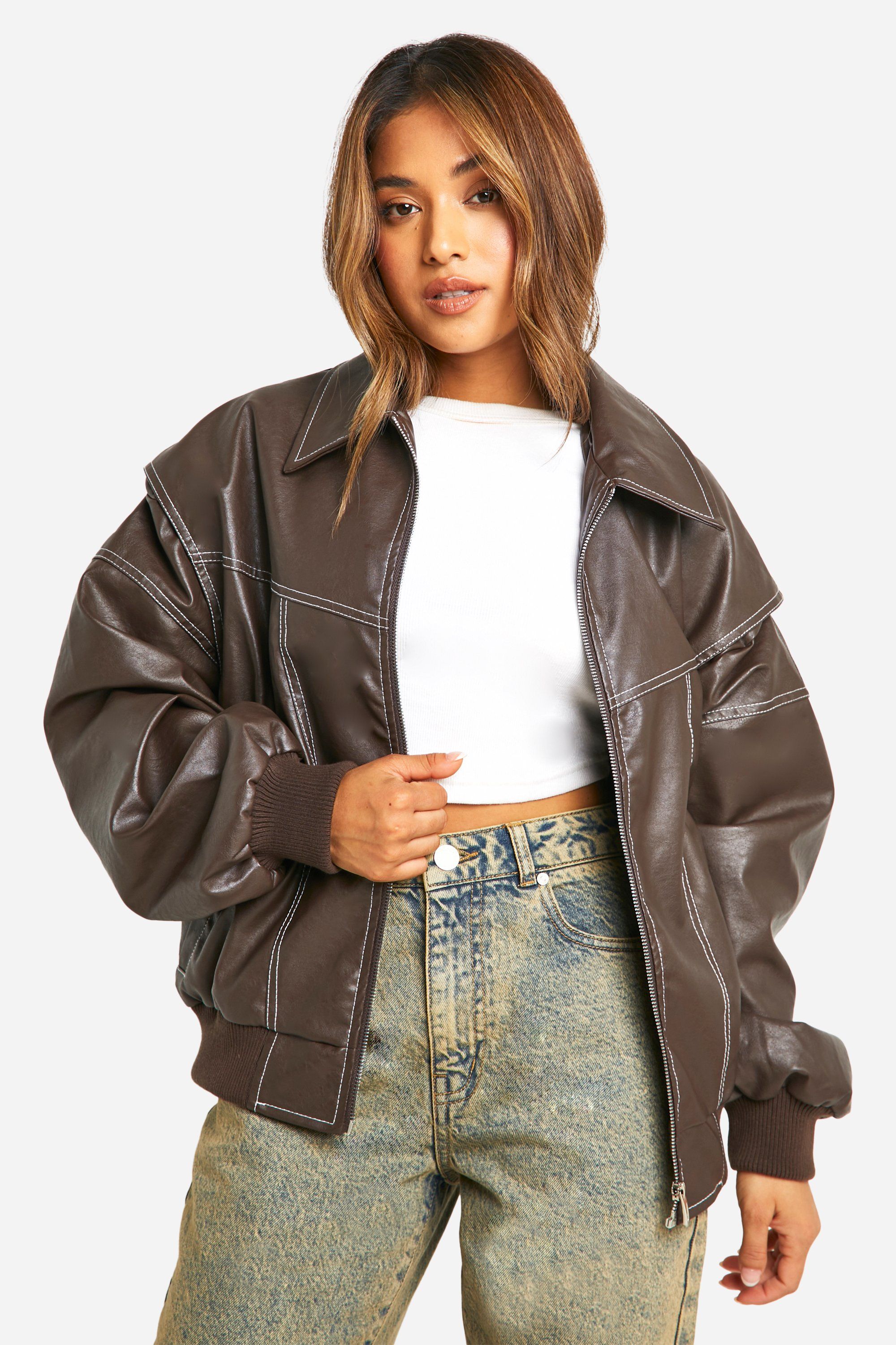 MODÉRA MODA | Freya Bomber de Cuero