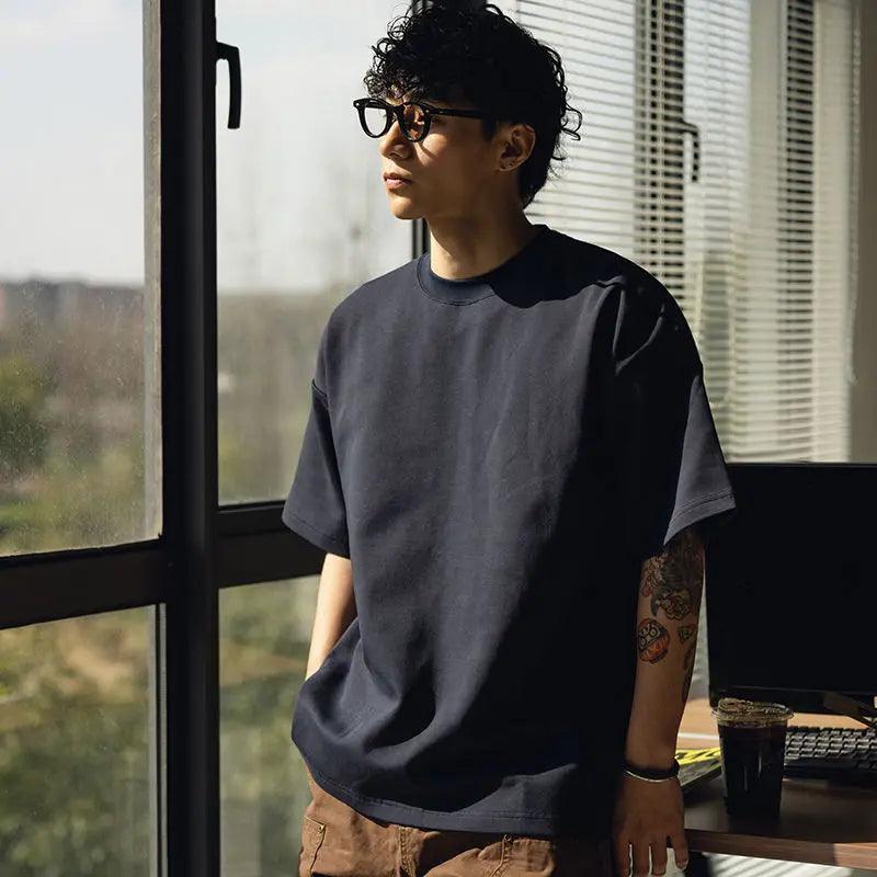 MM | Camiseta Oversized de Nube (230 GSM) Negro