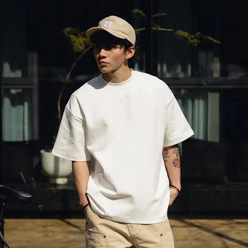 MM | Camiseta Oversized de Nube (230 GSM) Negro
