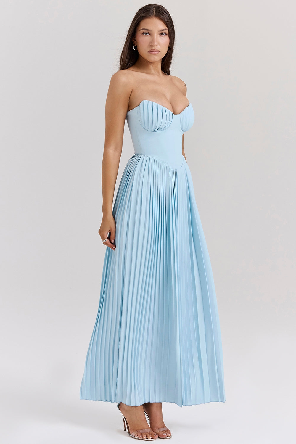 Marta | Vestido Largo con Corsé Elegante