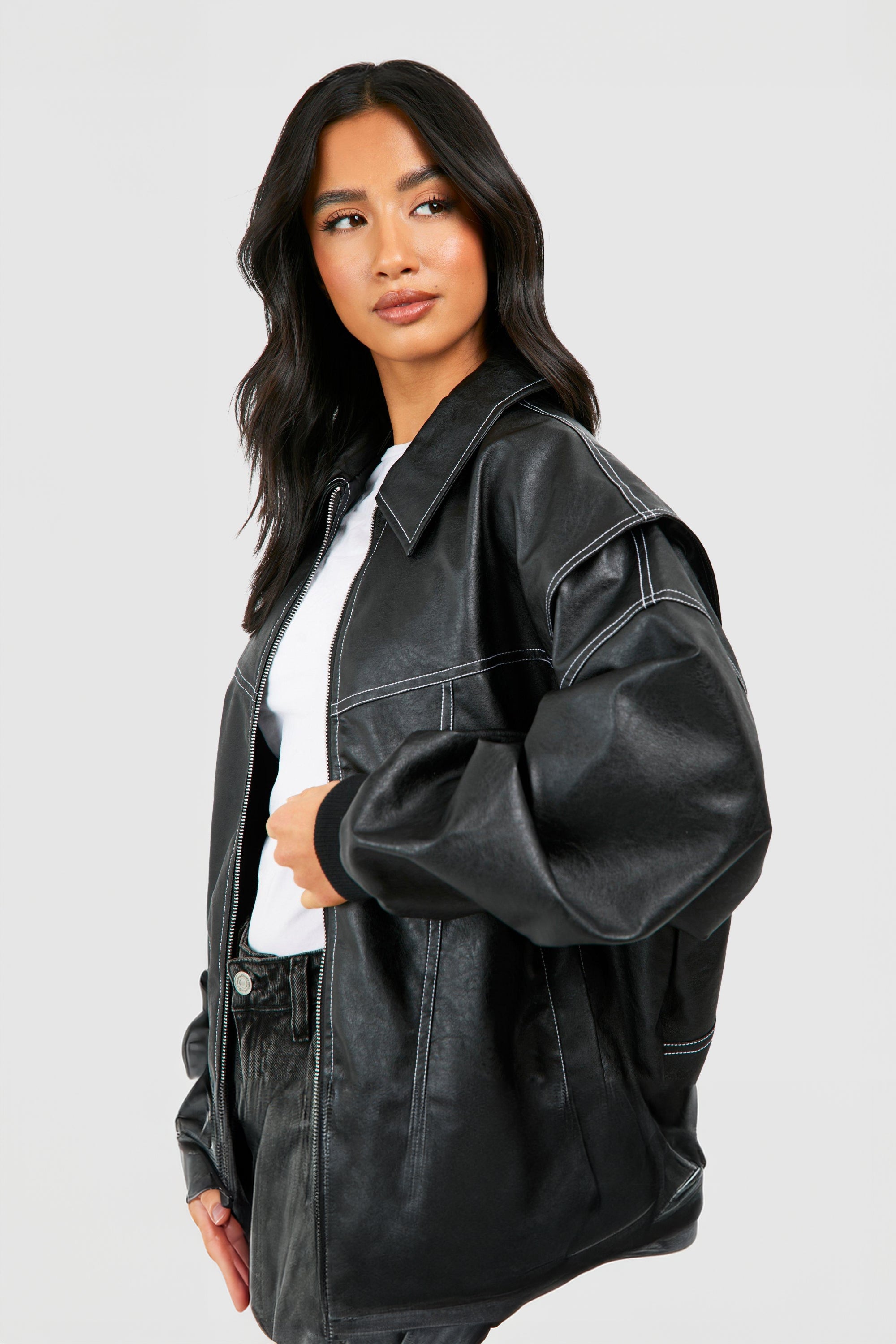 MODÉRA MODA | Freya Bomber de Cuero
