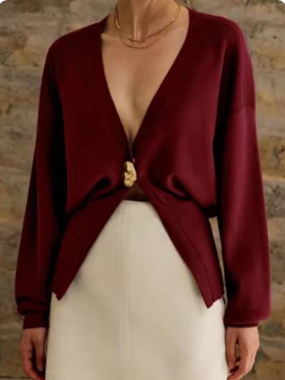 MODÉRA MODA | Vida Blusa de Botones Única