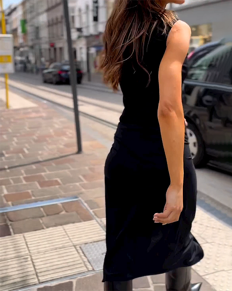 MM Aria | Vestido largo sin mangas