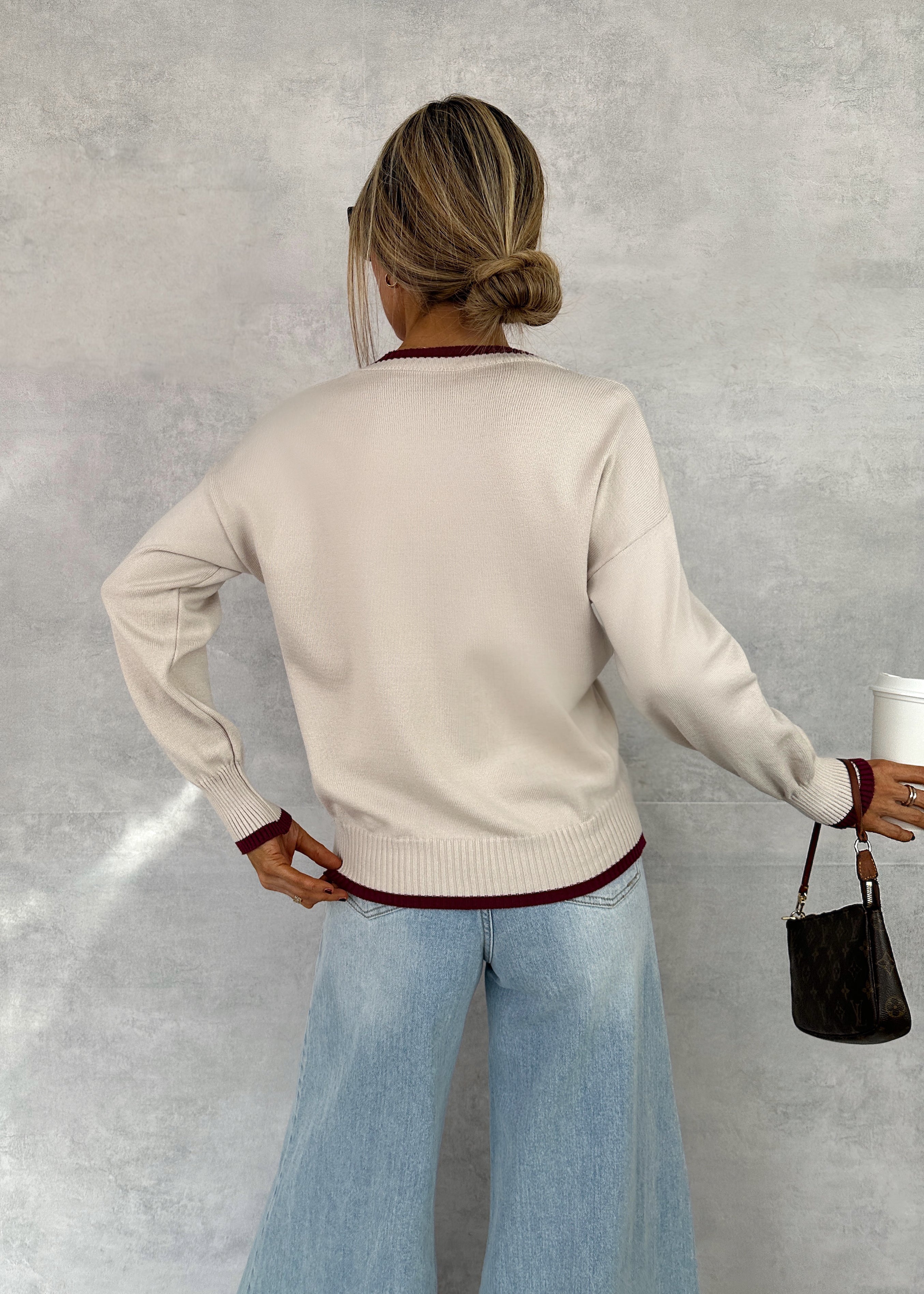 MODÉRA MODA | Beatriz suéter college